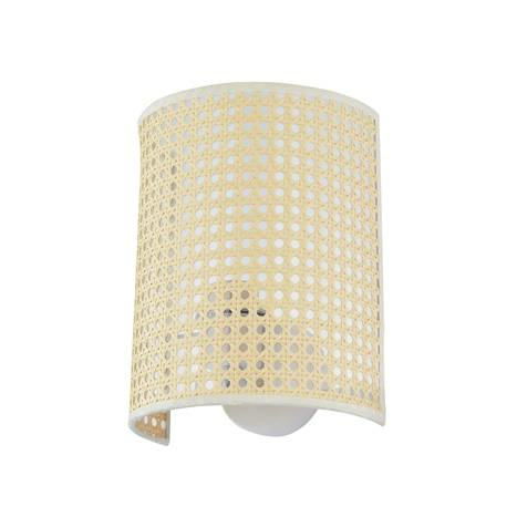 Lindby Lautaro Wandleuchte Wandlampe Wandlicht Leuchte Lampe Aus Bambus ø 23 Cm B-Ware - 10012837