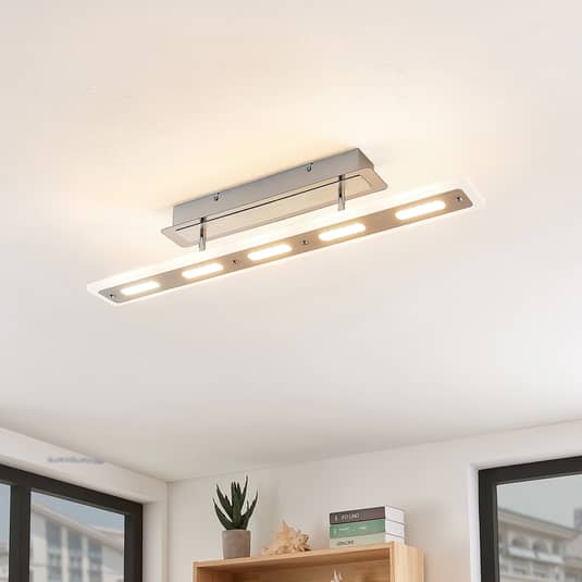 B-Ware Lindby Lavea Led Deckenlampe Deckenlampe Wohnzimmerlampe Lampe Leuchte Chrom - 4251096574203