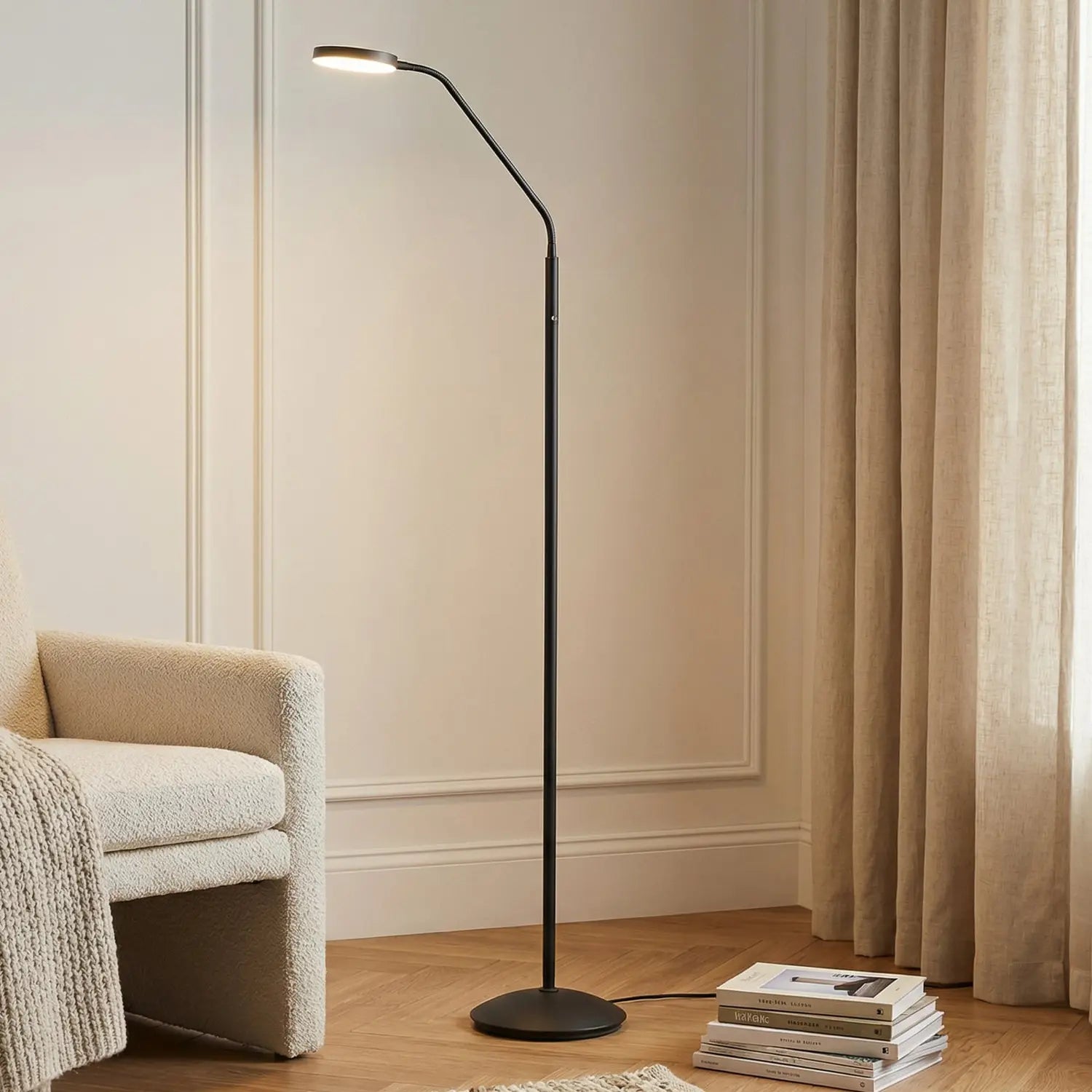 B-Ware Lindby Stehleuchte Standlampe Led Akku Elvyn Dimmer Schwarz Verstellbar Dimmbar - 4255830903632