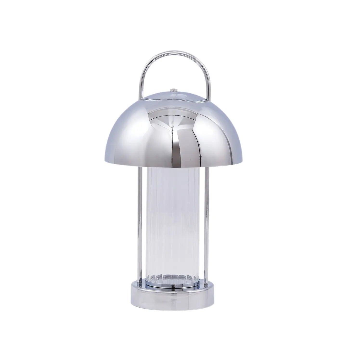 B-Ware Lindby Tischleuchte Lampe Akku Led Mareli Chrom Schalter Dimmer Usb Akku Kabel  - 4251911792621