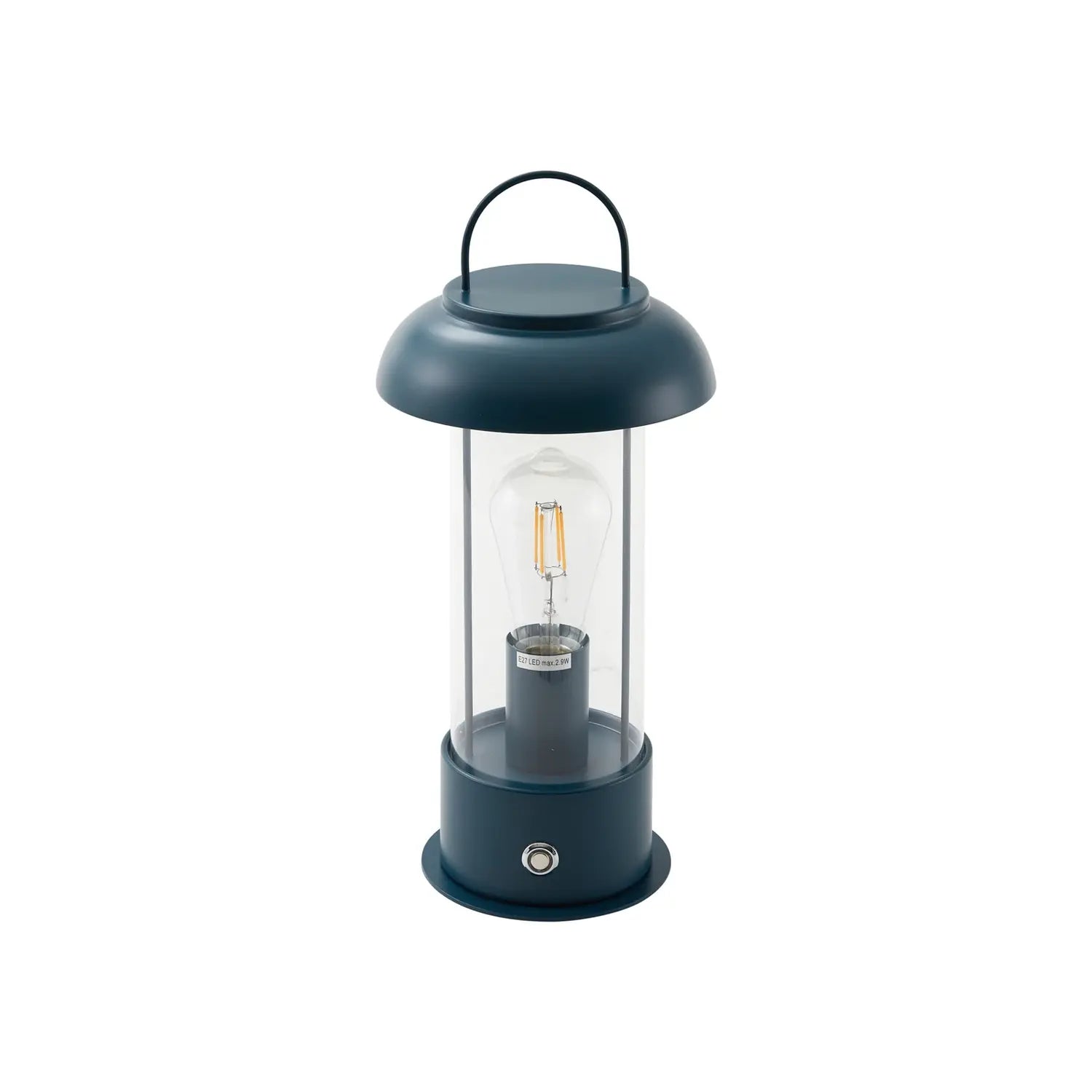 B-Ware Lindby Tischleuchte Akkulampe Yvette Led Blau Touchdimmer Ip44 Akku Außen 36,4cm - 4251911774870