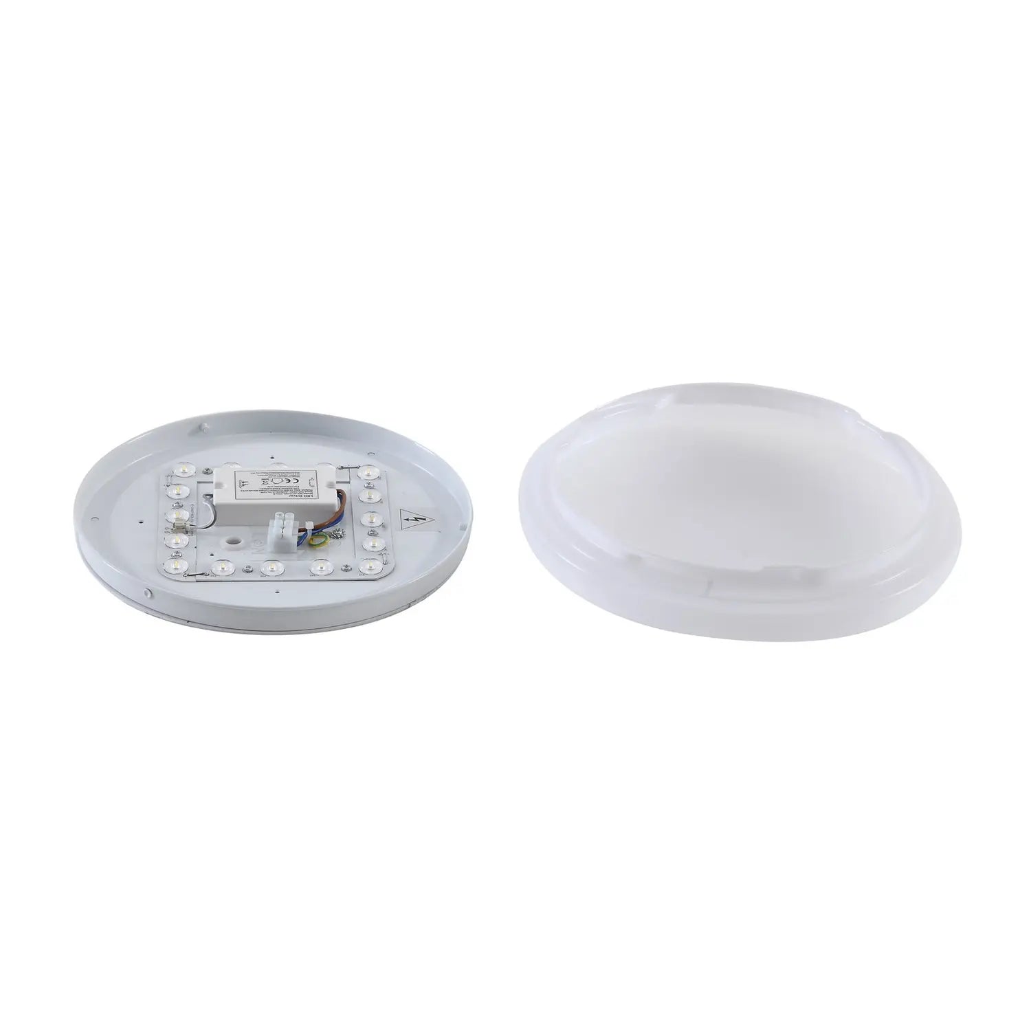 B-Ware Lindby Deckenleuchte Außenlampe Led Sensor Weiß 4000 K Ip44 ø 26 Cm 2 Stück - 4251911774412