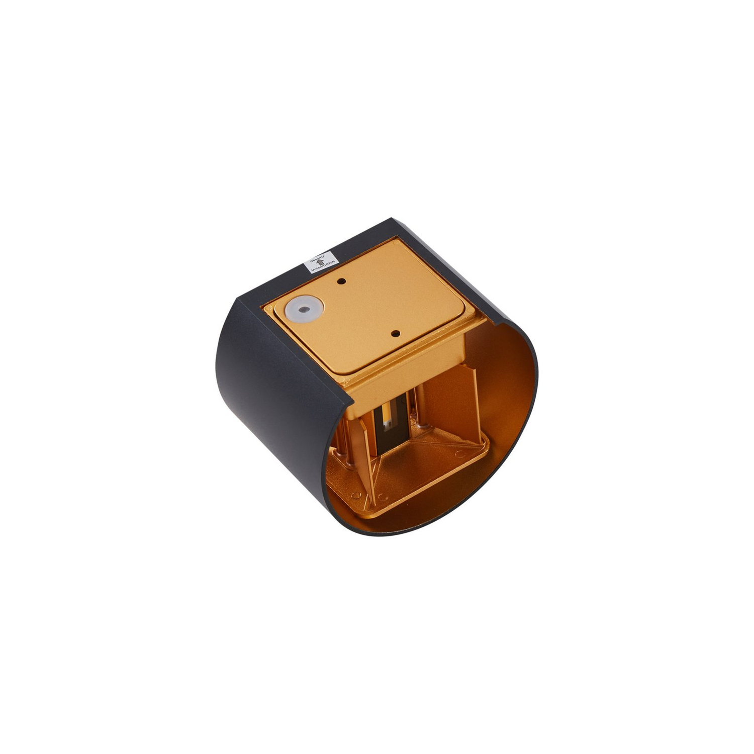 B-Ware Lindby Led Außendwandleuchte Außenlampe Nivar Rund Schwarz 2 Stück804 - 4251911774245