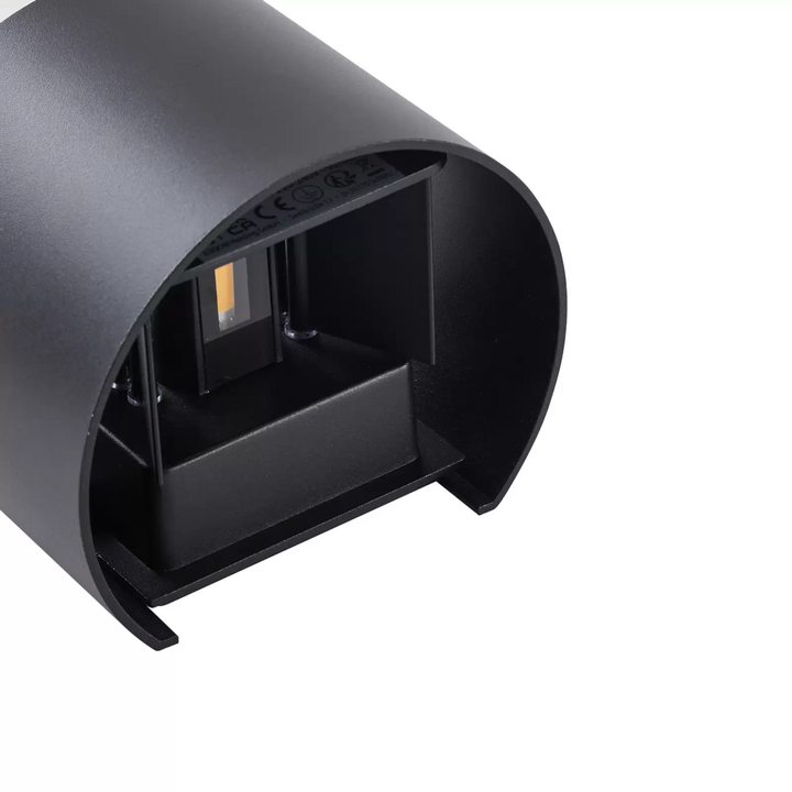 Lindby Nivar Led Außenwandlampe Schwarz Wandleuchte Leuchte Lampe Nachtlicht B-Ware - 4251911774252