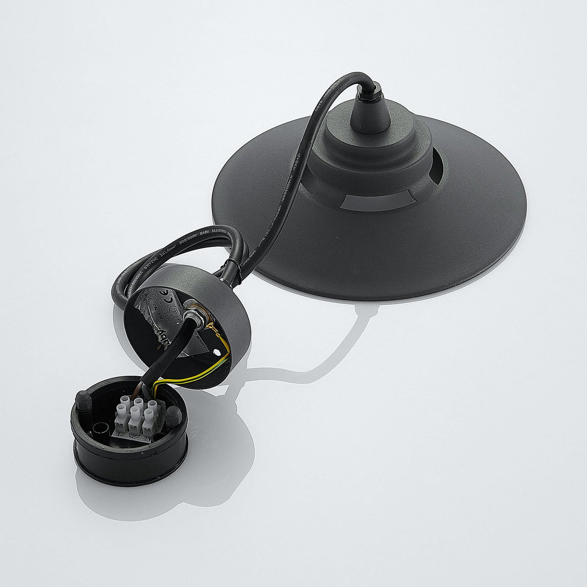 Lindby Außenhängeleuchte Pendellampe LED Cassia dunkelgrau Außenbereich631 - 4251096562910