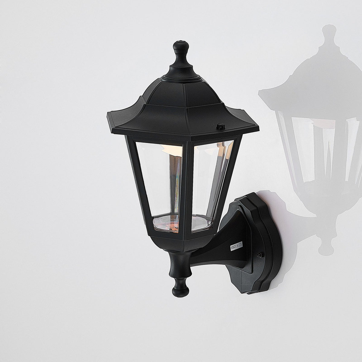 Lindby LED-Außenwandlaterne Iavo in Schwarz Gartenlaterne Wandleuchte 3 STÜCK - 4251096561289