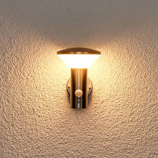 B-Ware Lindby Bewegungsmelder Wandleuchte Tiga Wandleuchte Wandlampe Leuchte Lampe Led
