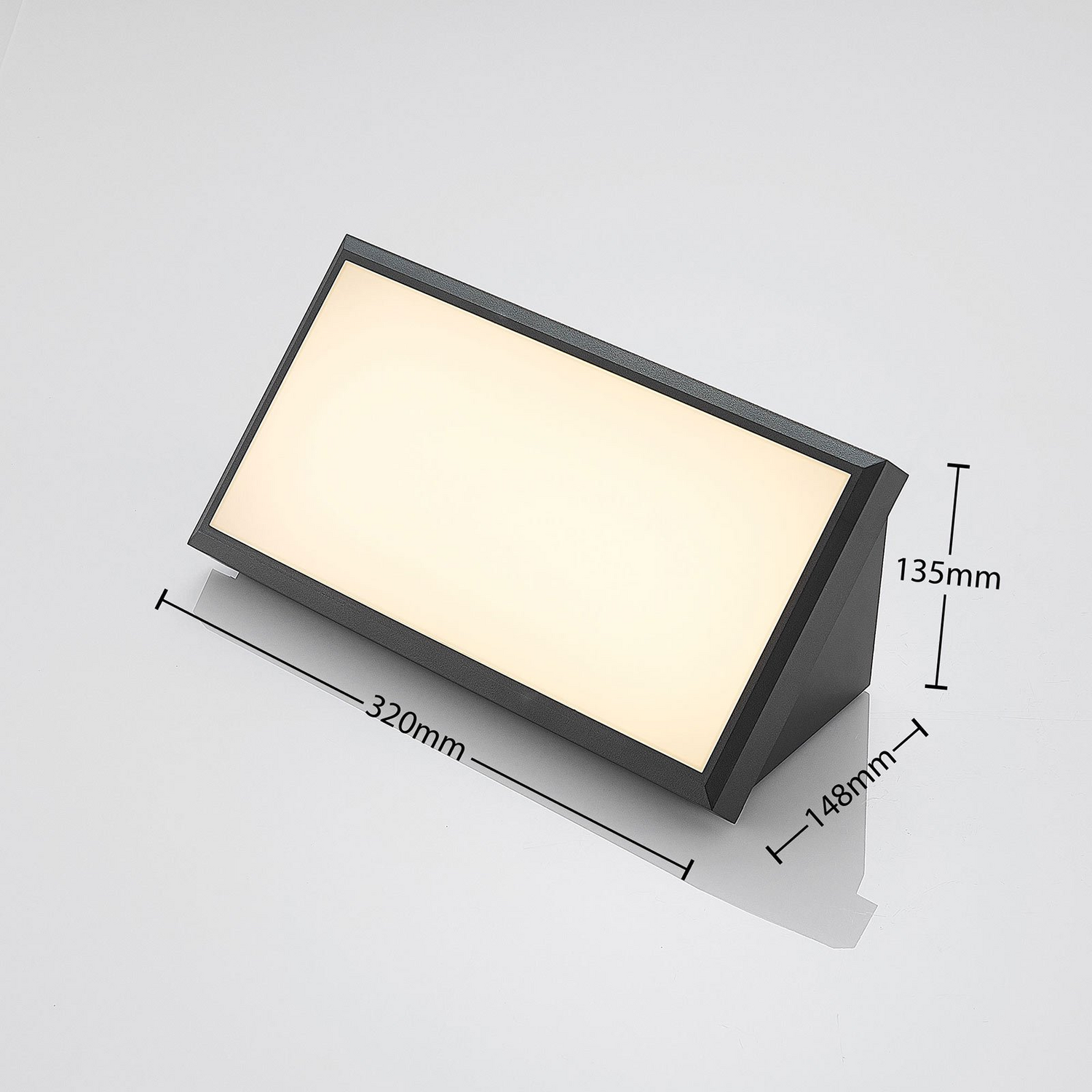 B-Ware Lindby Led Außenwandleuchte Abby Wandlampe Außenlampe Leuchte Außenleuchte La286