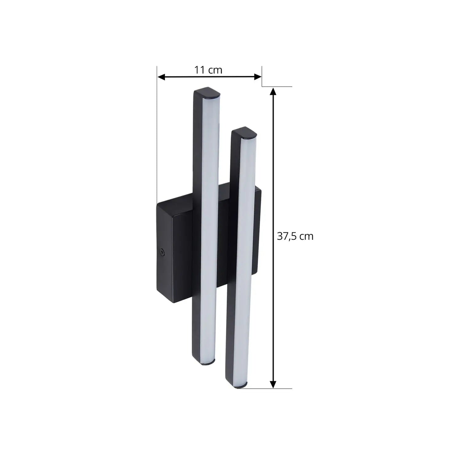 B-Ware Lindby Außenwandleuchte Wandleuchte Led Schwarz Edelstahl Aluminium Lampe983 - 4251911786781