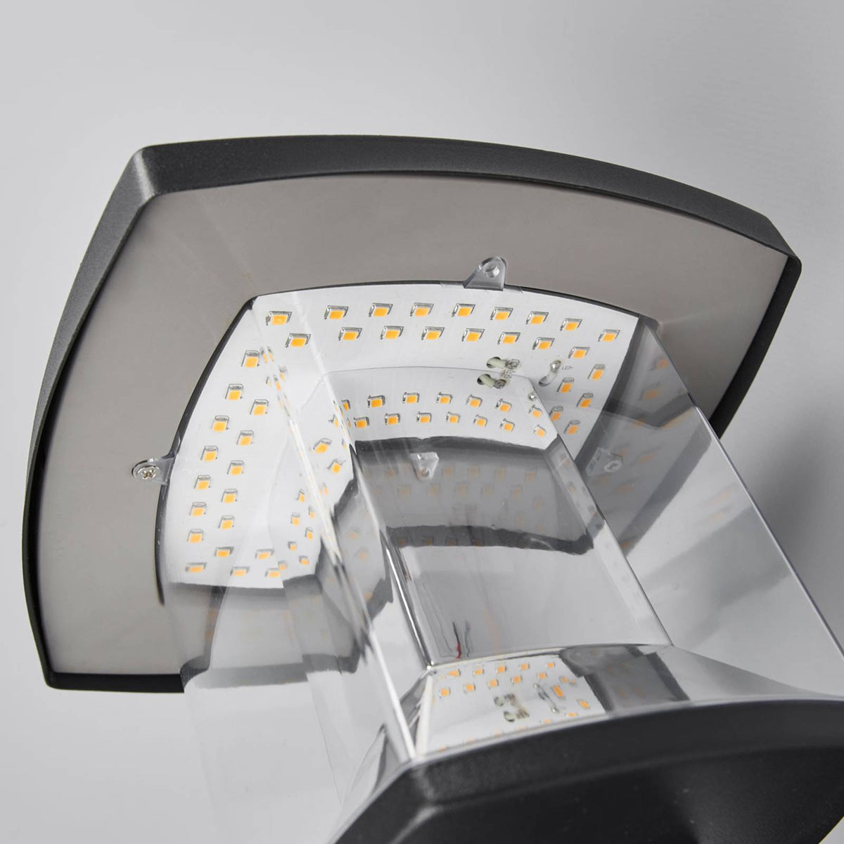 Lindby LED-Außenwandleuchte Askan Wandleuchte Außenlampe Lampe Edelstahl schwarz - 4251096540215