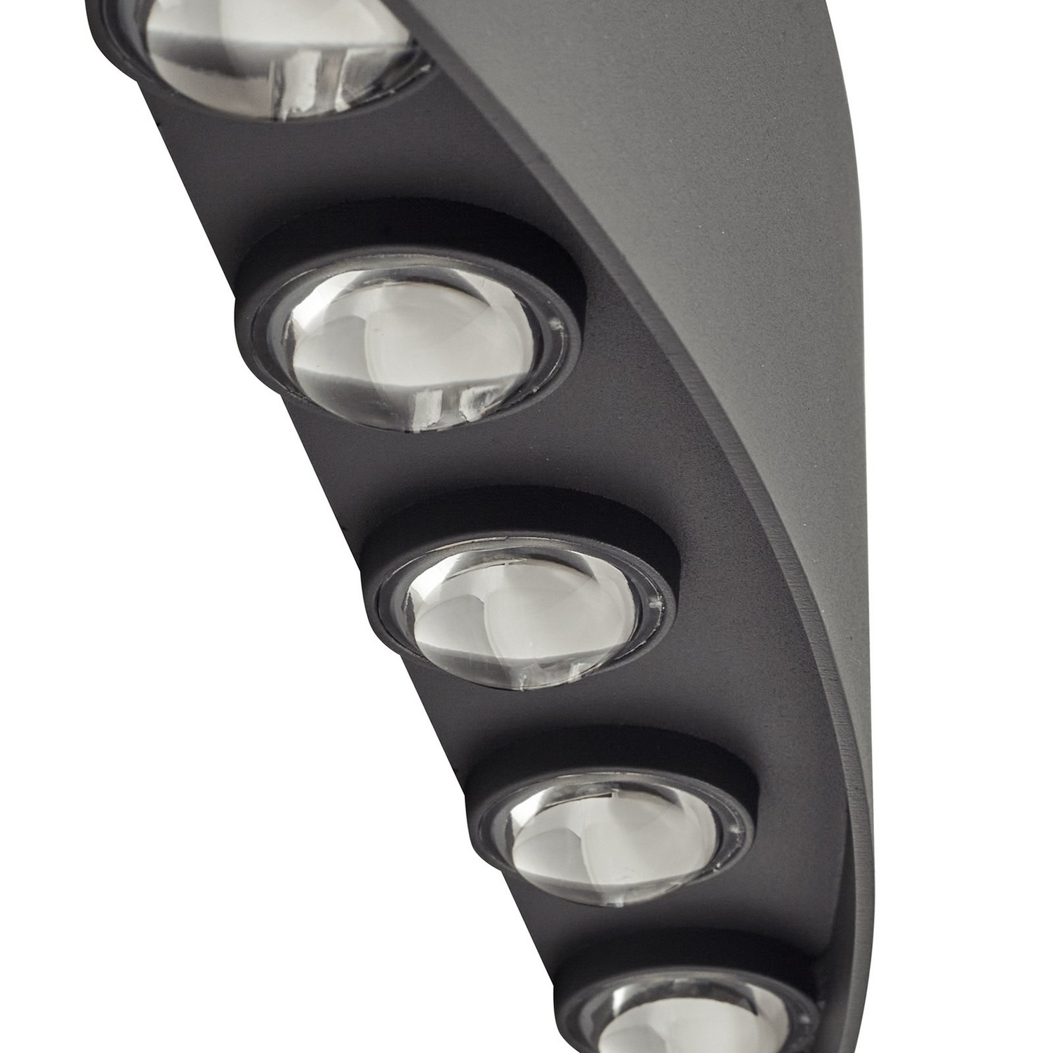B-Ware Lindby Led Außenwandleuchte Außenlampe Ithan Anthrazit Metall Außenbeleuchtung