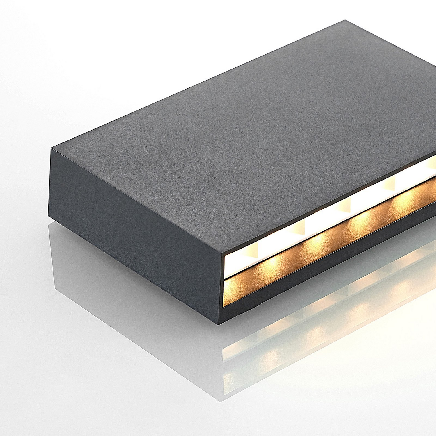 B-Ware Lindby Jarte Led Außenwandleuchte Außenwandleuchte Wandleuchte Lampe 3 Stück - 4251096580433