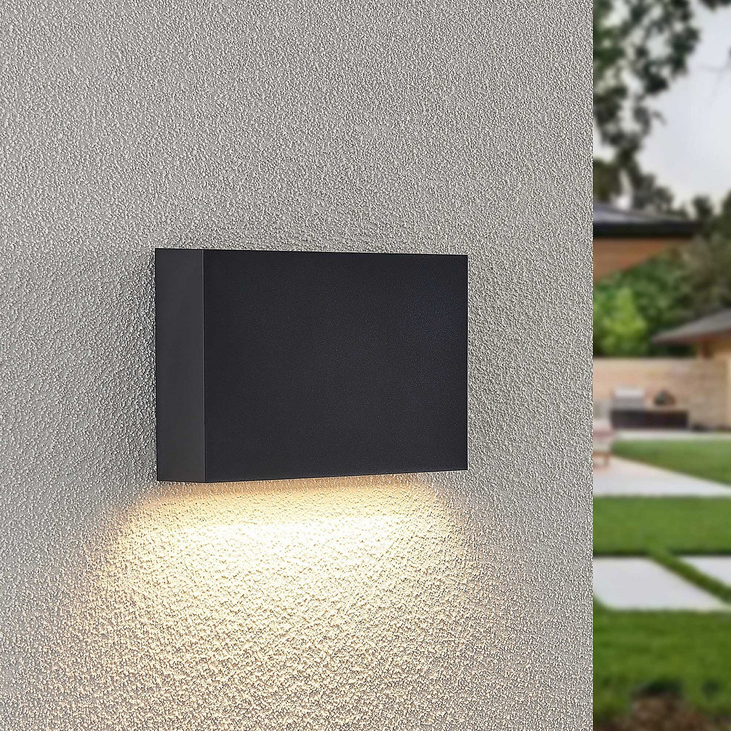 B-Ware Lindby Jarte Led Außenwandleuchte Außenwandleuchte Wandleuchte Lampe 3 Stück - 4251096580433