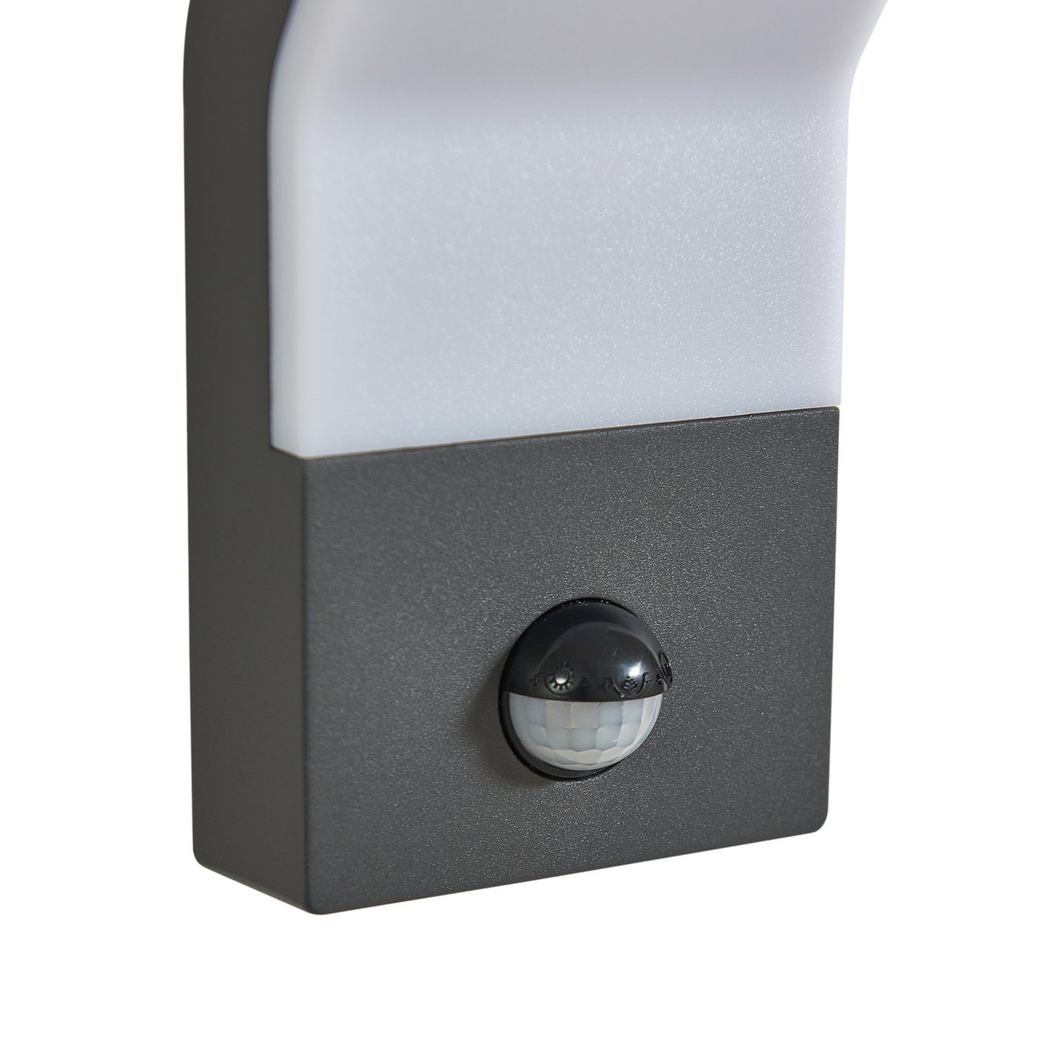 Lindby Led Außenwandleuchte Korvik Alu Dunkelgrau Sensor Wandlampe Lampe Leuchte B-Ware - 4251911776737