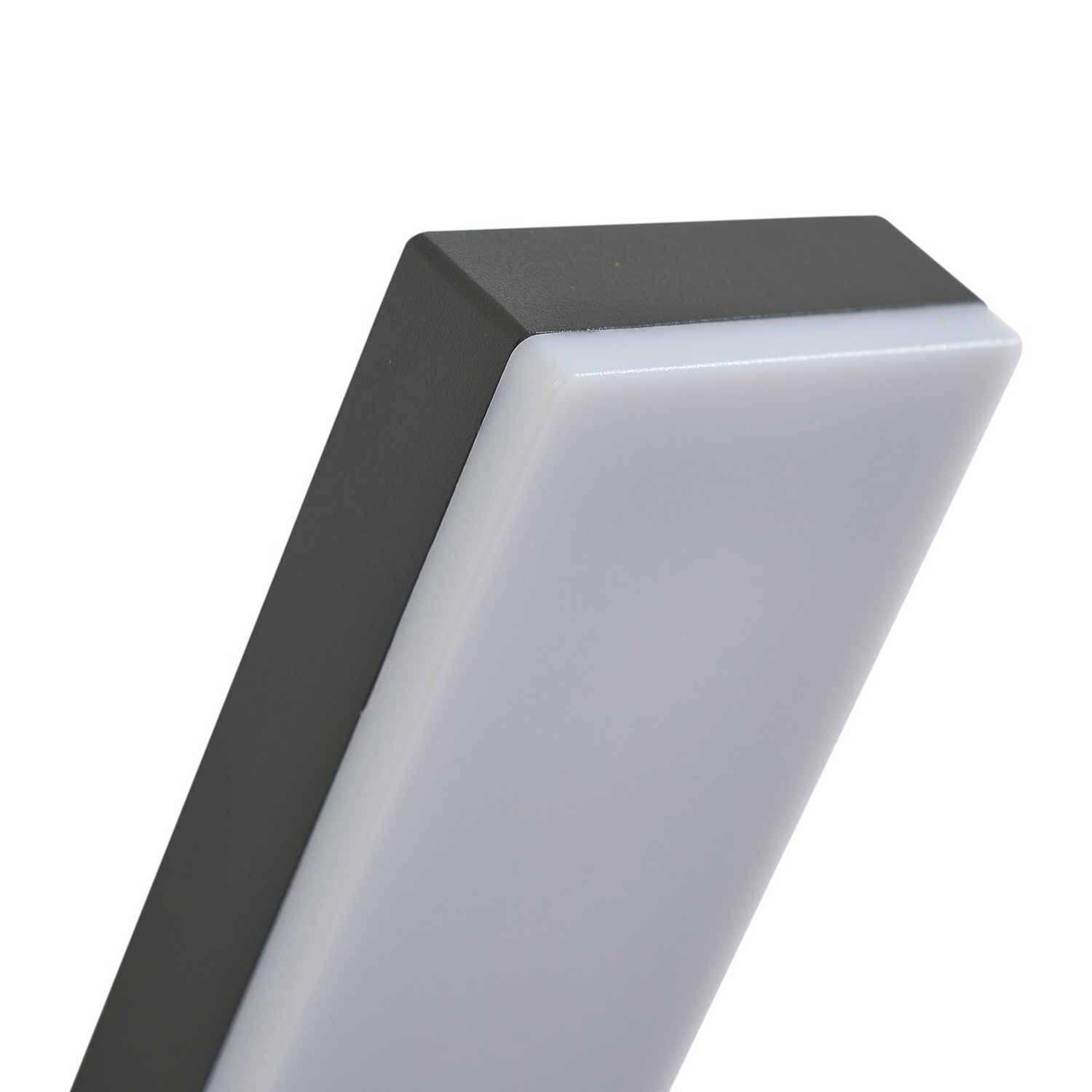 Lindby Led Außenwandleuchte Korvik Alu Dunkelgrau Sensor Wandlampe Lampe Leuchte B-Ware - 4251911776737