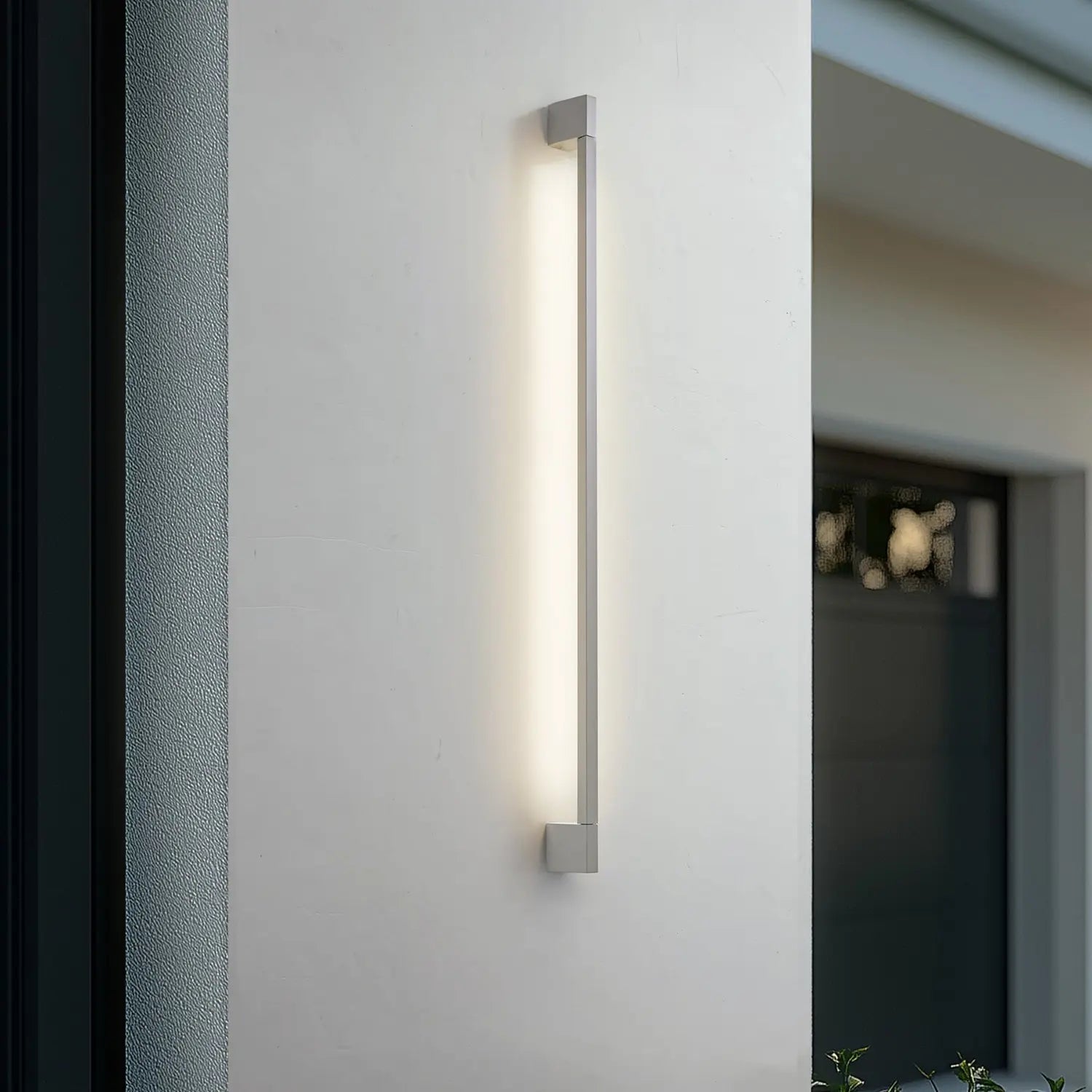 B-Ware Lindby Außenwandleuchte Led Wandlampe Neano Grau Ip54 Aluminium Outdoor - 4255830907425