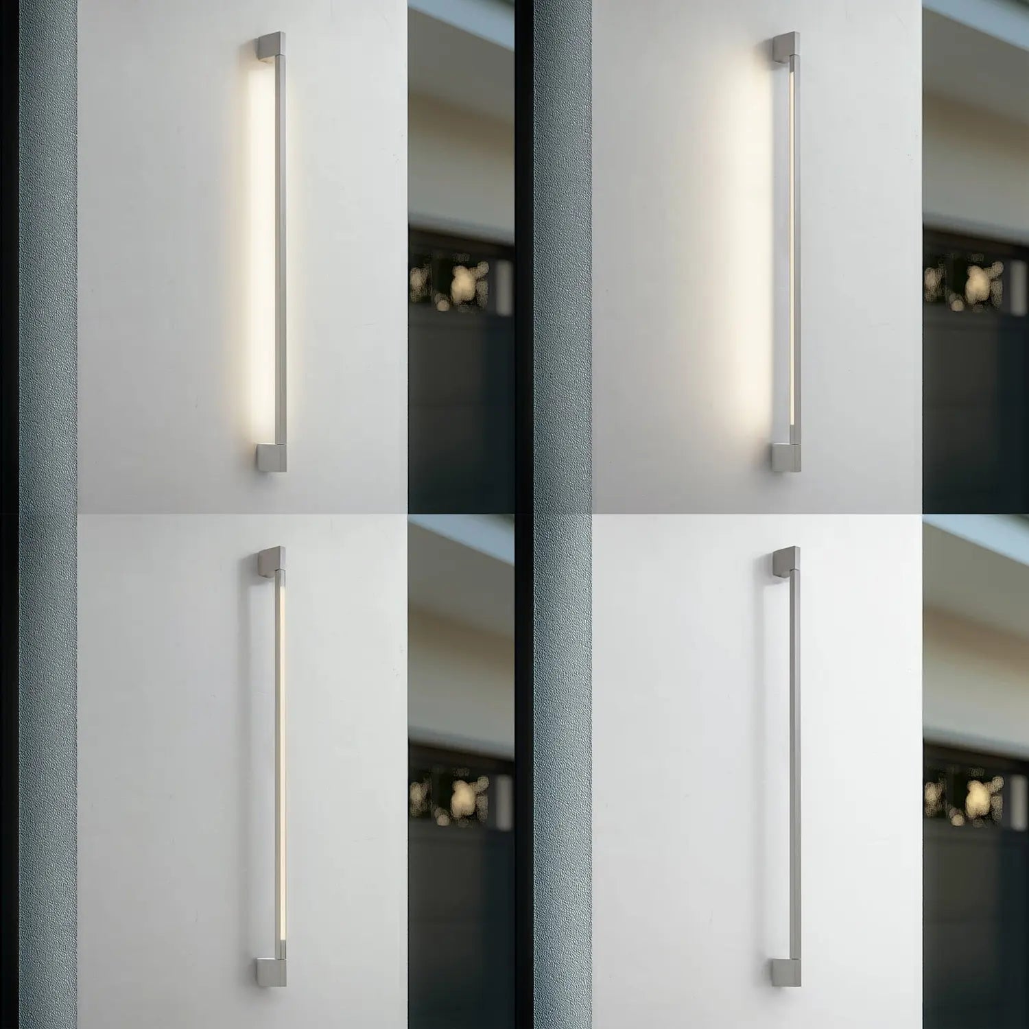 B-Ware Lindby Außenwandleuchte Led Wandlampe Neano Grau Ip54 Aluminium Outdoor - 4255830907425