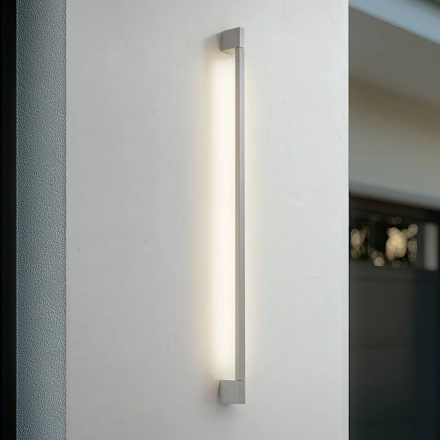B-Ware Lindby Außenwandleuchte Led Wandlampe Neano Grau Ip54 Aluminium Outdoor - 4255830907425