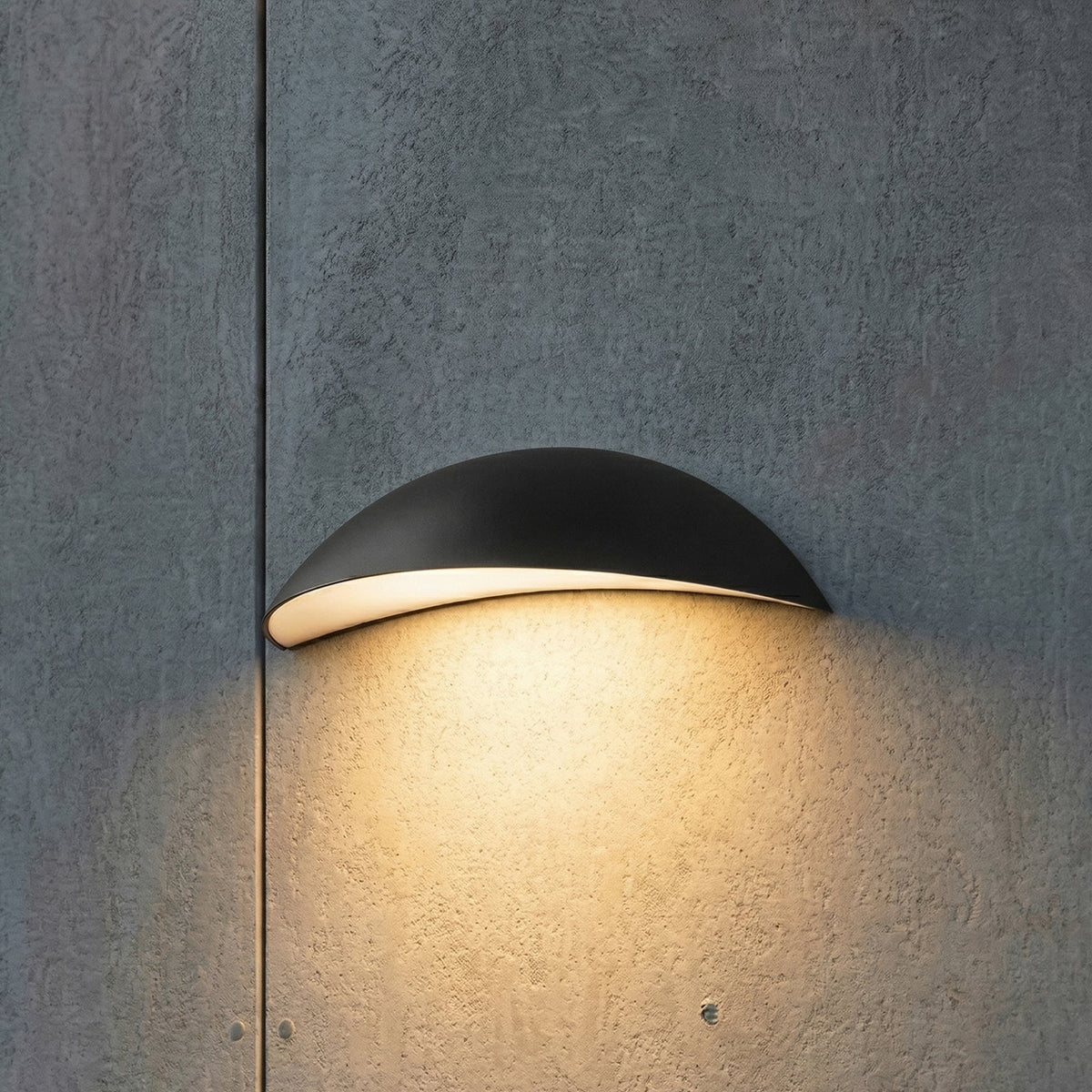 Lindby Wandleuchte Außenlampe LED Außenbeleuchtung Zerino Schwarz IP54 - 4255830911545