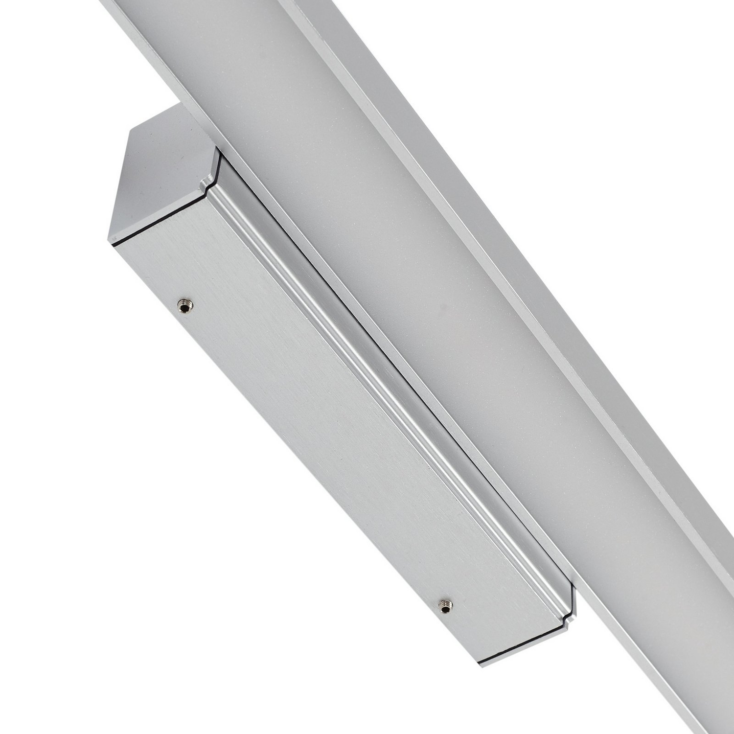 Lindby Led Badleuchte Spiegellicht Alenia Aluminium 120cm Ip44 Grau B-Ware - 4251911795882
