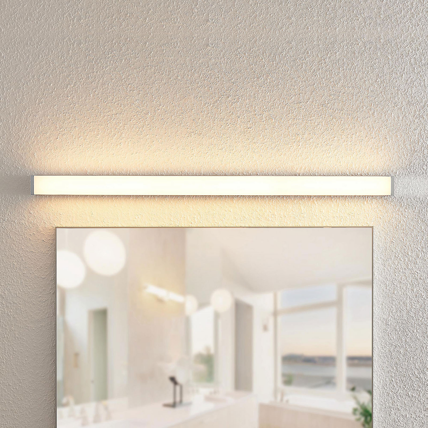 B-Ware Lindby Klea Led Badezimmerleuchte Spiegelleuchte Wandleuchte 90cm Siehe Text - 4251096580518