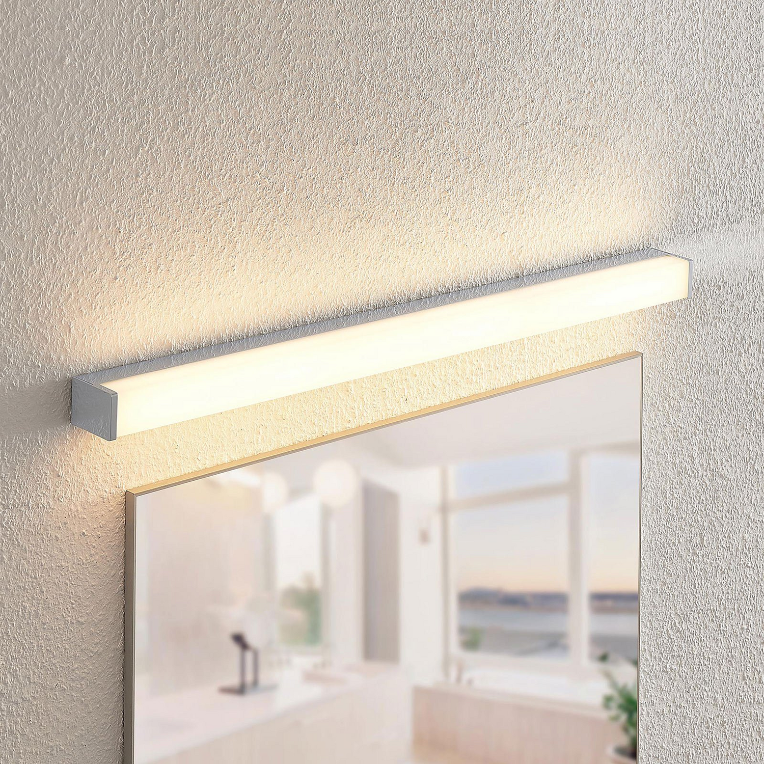 B-Ware Lindby Klea Led Badezimmerleuchte Spiegelleuchte Wandleuchte 90cm Siehe Text - 4251096580518