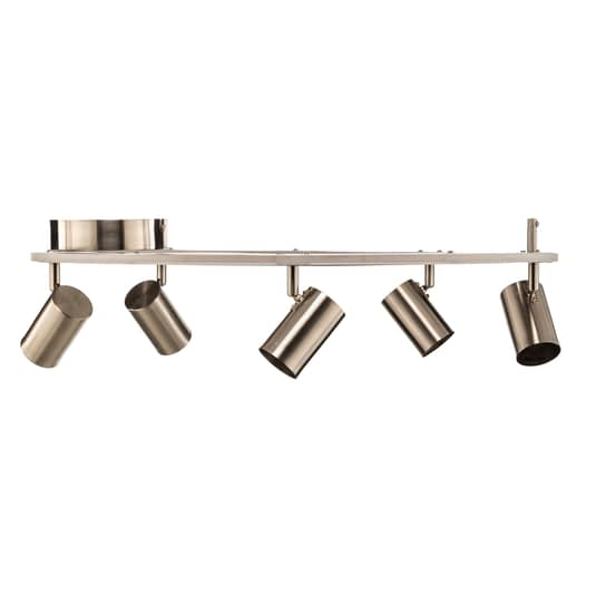 Lindby Berisha Led Deckenlampe Deckenleuchte Deckenstrahler 6 Flmg Gu10 Nickel B-Ware - 4251911728859