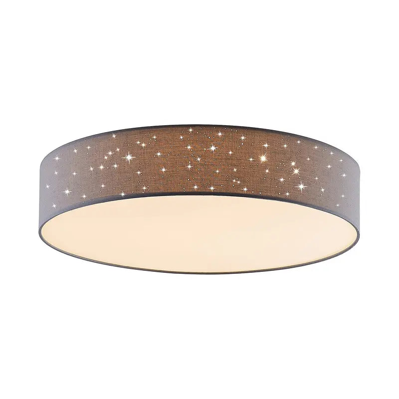 B-Ware Lindby Deckenlampe Deckenleuchte Ellamina Led Hellgrau Textil Wohnzimmerlampe - 4251096586596