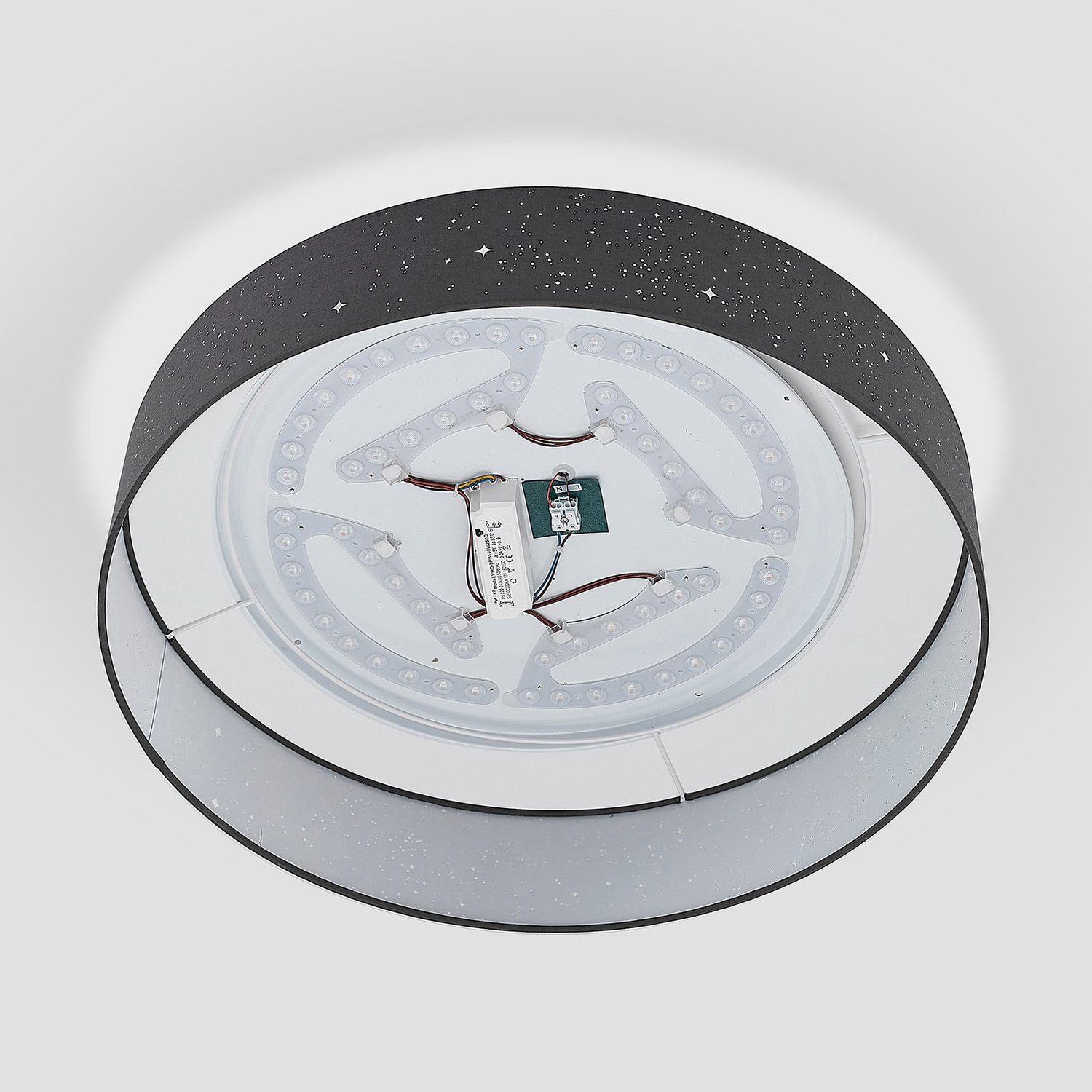 B-Ware Lindby Deckenleuchte Deckenlampe Led Ellamina Textil Anthrazit Siehe Text - 4251096586602