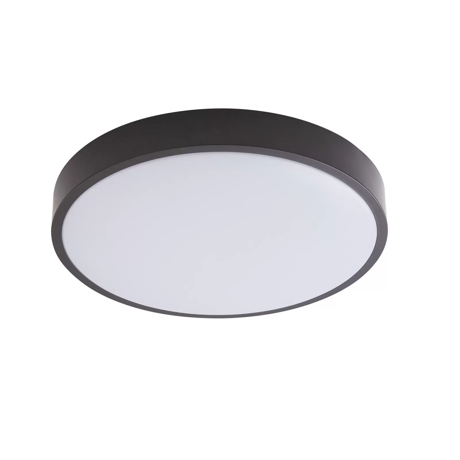 B-Ware Lindby Deckenleuchte Deckenlampe Led Lampe Schwarz Metall Kunststoff Rund 38158