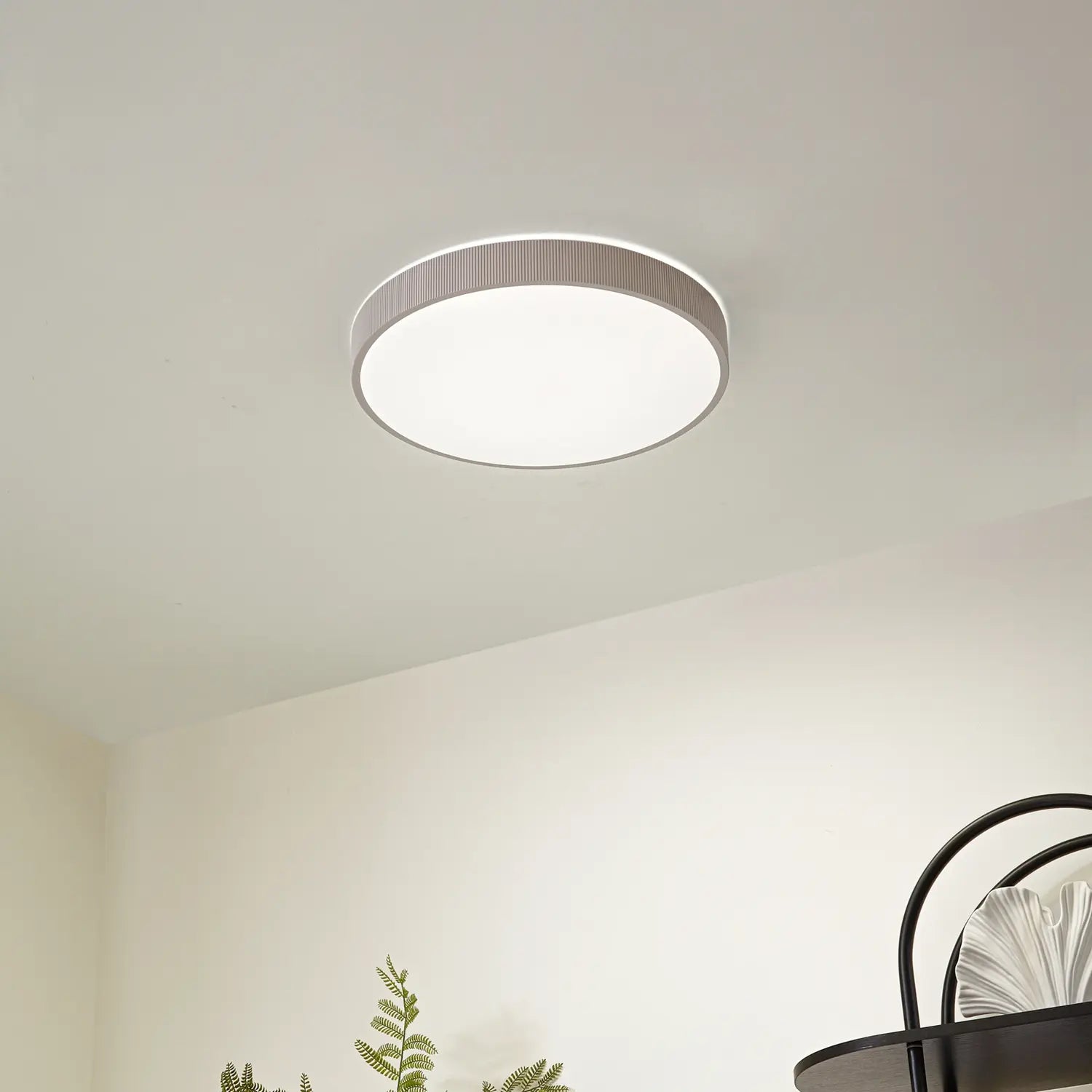 B-Ware Lindby Leuchten Deckenlampe Deckenleuchte Led Hellgrau Dimmbar Lampe Leuchte943 - 4255830902789