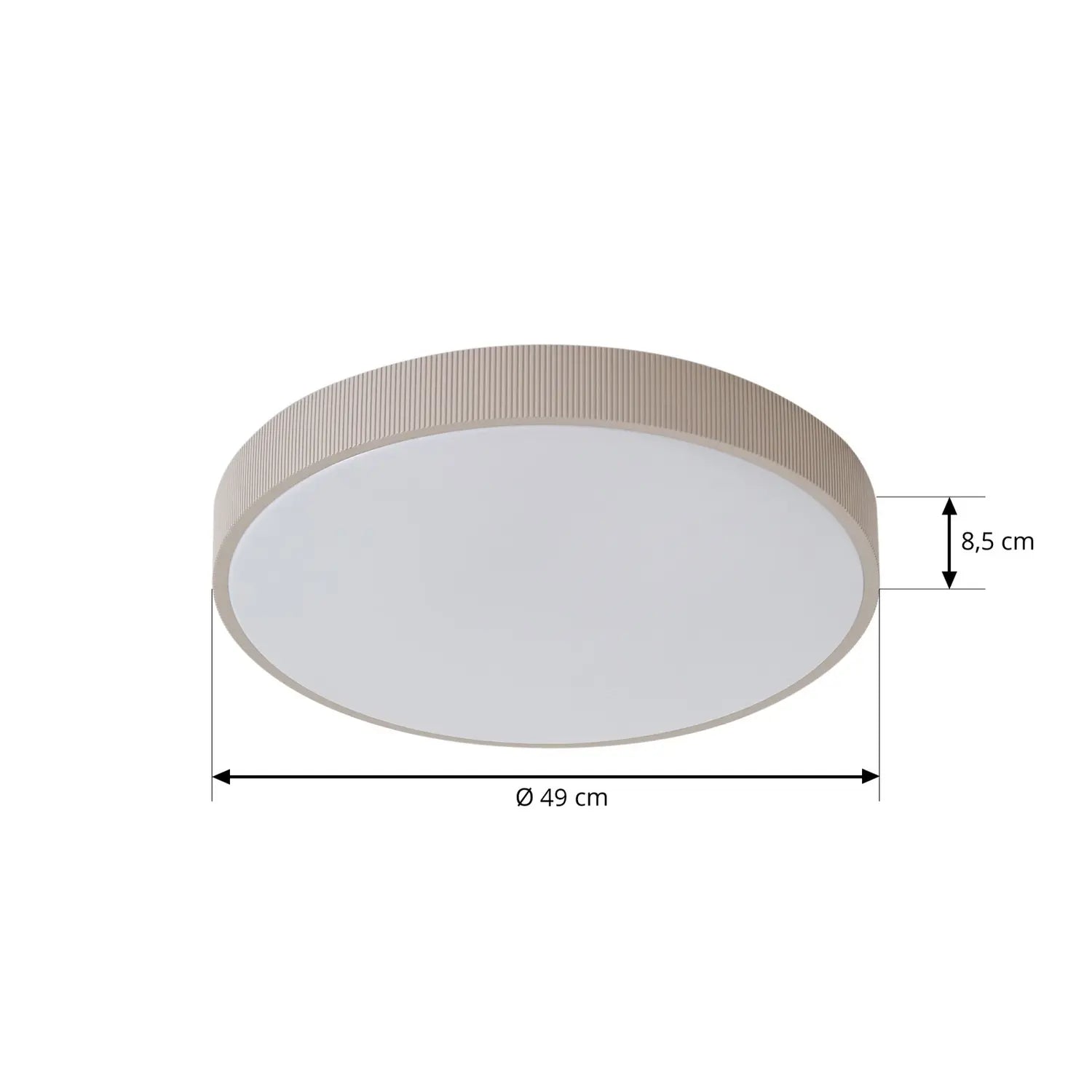 B-Ware Lindby Leuchten Deckenlampe Deckenleuchte Led Hellgrau Dimmbar Lampe Leuchte943 - 4255830902789