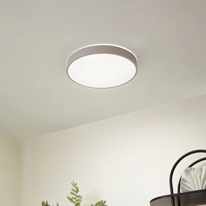 B-Ware Lindby Leuchten Deckenlampe Deckenleuchte LED hellgrau dimmbar Lampe Leuchte