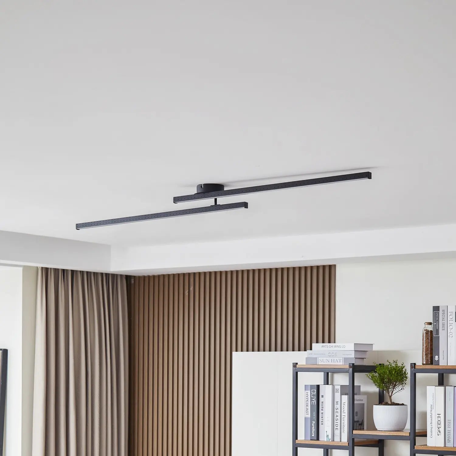 B-Ware Lindby Deckenleuchte Lampe Led Aurendor Mattschwarz Aluminium Eisen Kunststof230 - 4251911773156