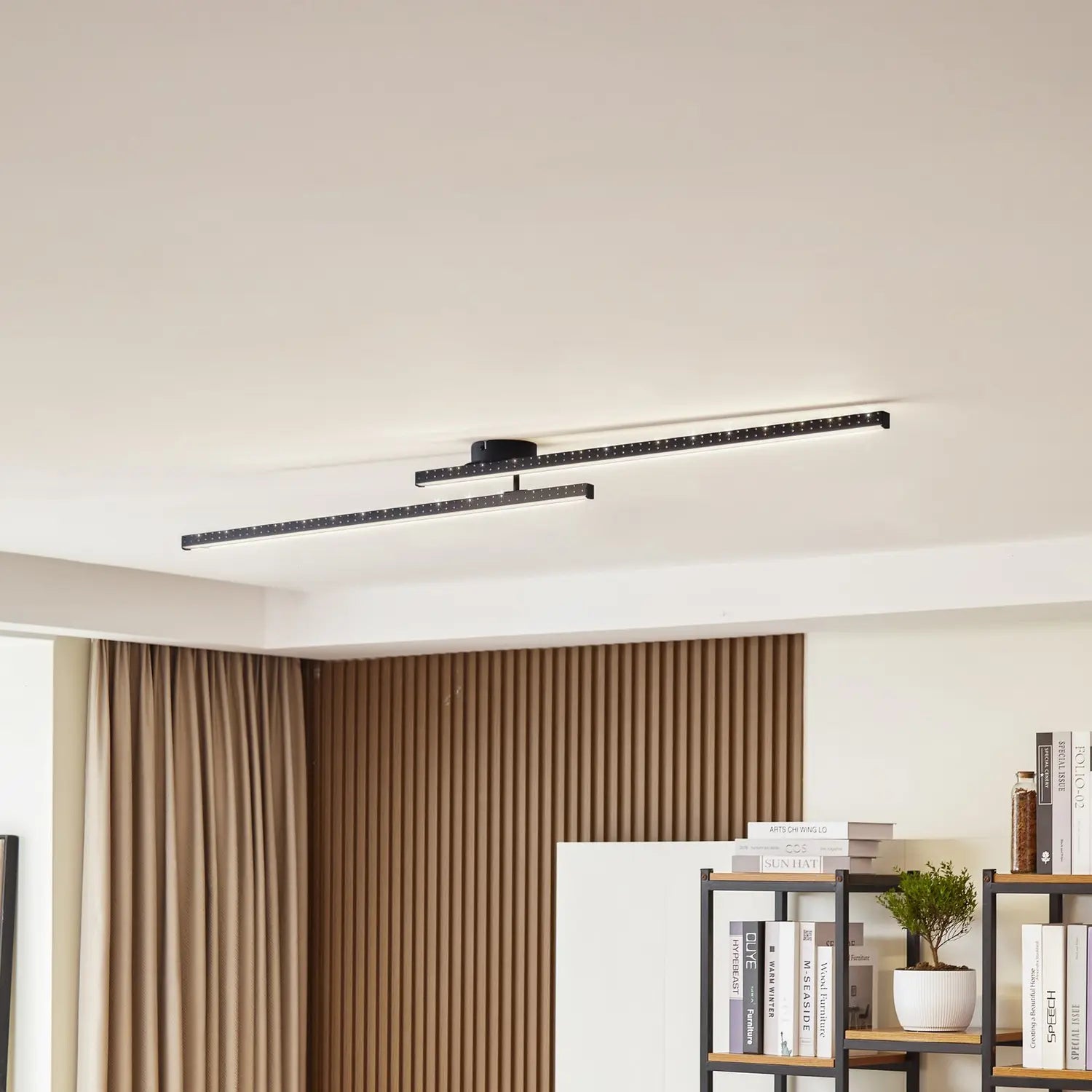 B-Ware Lindby Deckenleuchte Lampe Led Aurendor Mattschwarz Aluminium Eisen Kunststof230 - 4251911773156