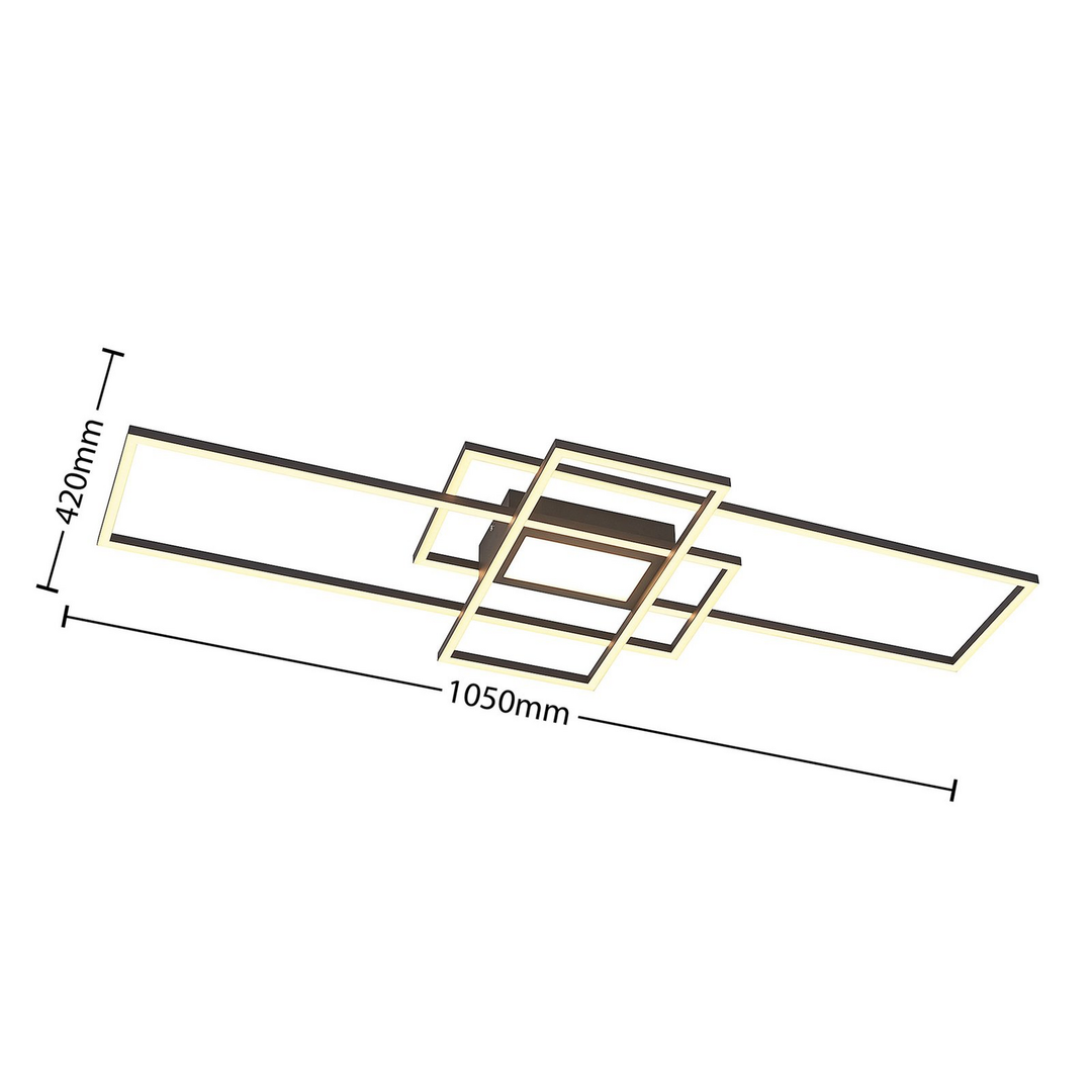 Lindby Caitlin Led Deckenlampe Deckenlampe Lampe Leuchte 52,5 W Defektware D-Ware - 4251096595581