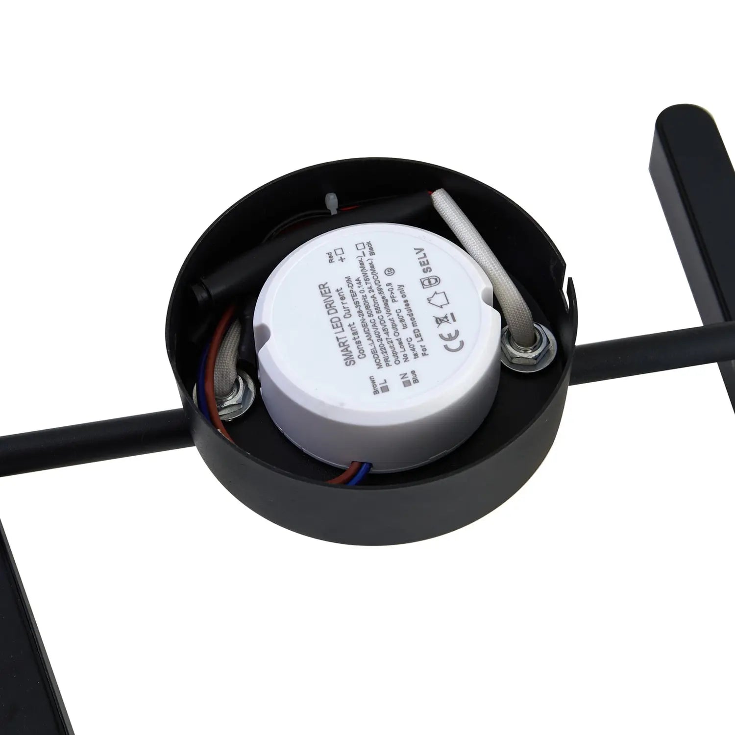 B-Ware Lindby Deckenleuchte Lichtleiste Led Lampe Eldrin Schwarz Wohnzimmer Esszimmer - 4251911785845