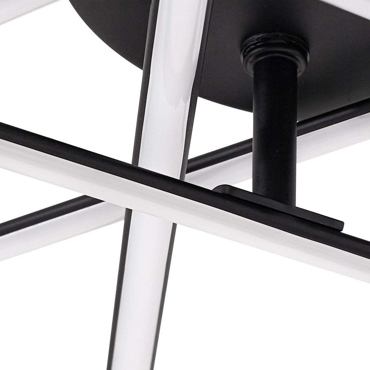Lindby Deckenleuchte Lampe LED Elviano schwarz Ø 80 cm 3000 K Aluminium Leuc373 - 4255830901966