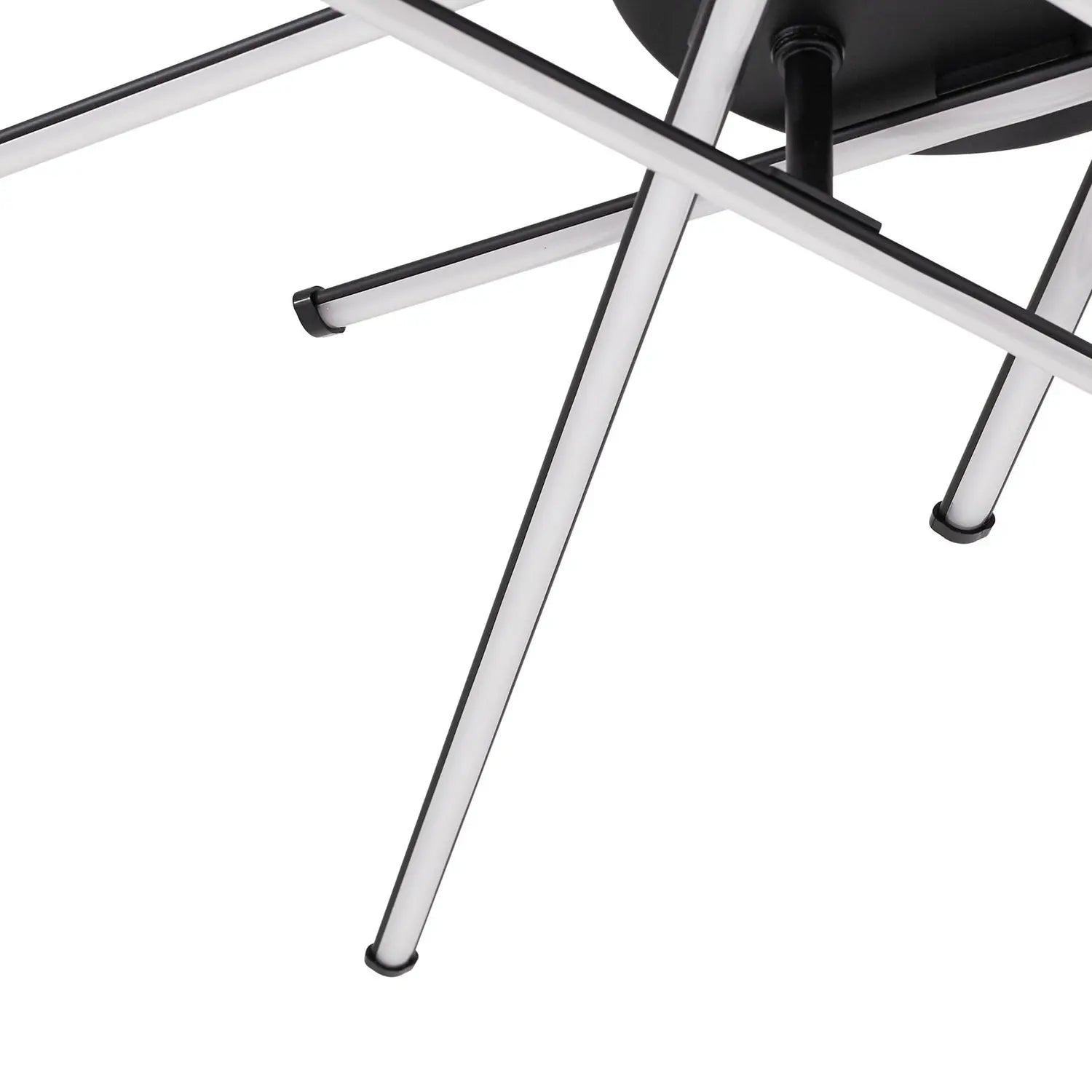 B-Ware Lindby Deckenleuchte Lampe Led Elviano Schwarz ø 80 Cm 3000 K Aluminium Leuchte - 4255830901966