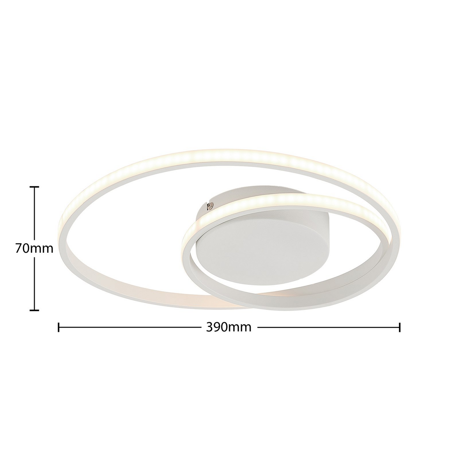 B-Ware Lindby Deckenleuchte Deckenlampe Led Emisua Weiß Dimmbar Flexibel Einstellbar777 - 4251911705720