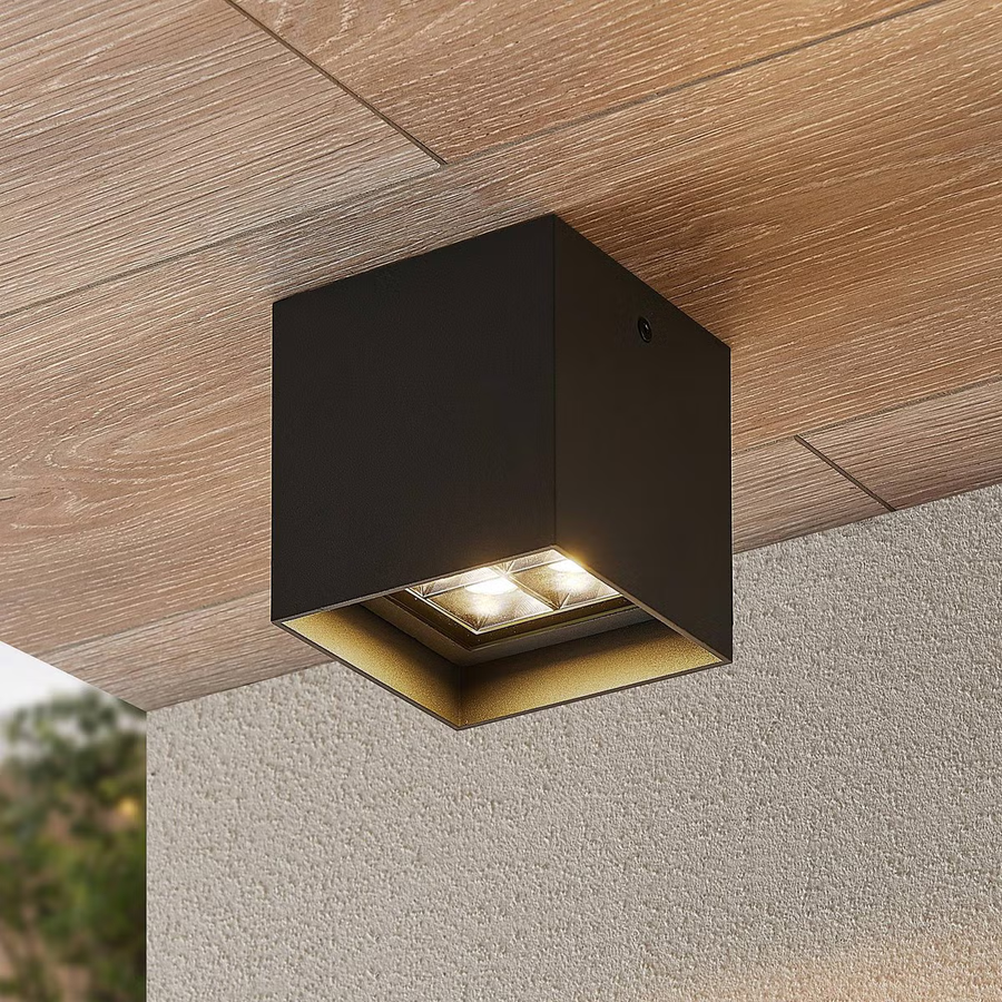 Lindby Eveta Led Deckenlampe Deckenlampe Deko Deckenlicht Für Außen Eckig B-Ware - 4251911706017