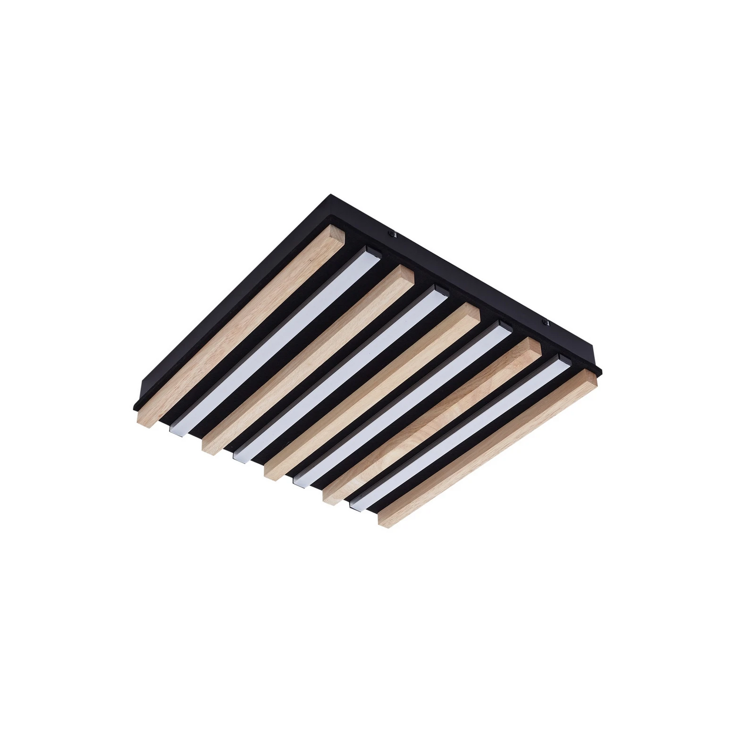 Lindby Led Deckenleuchte Lampe Beleuchtung Firka Weiß Holz 42cm Cct Dimmbar B-Ware - 4251911797961