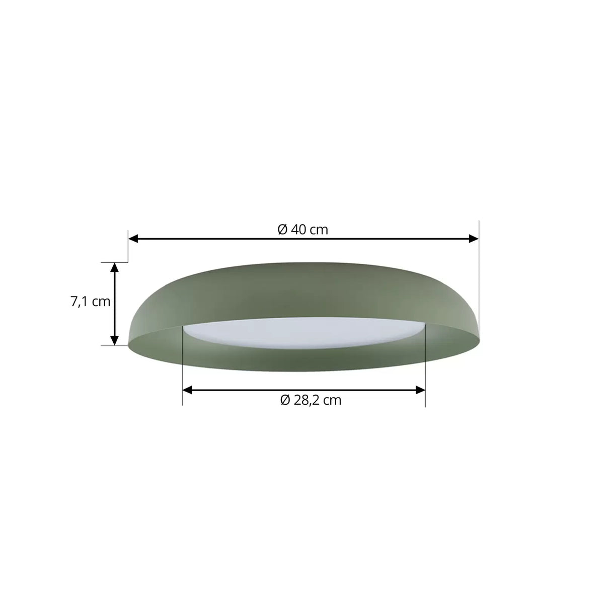 Lindby Florie LED-Deckenleuchte Deckenlampe Leuchte Lampe Deckenlicht Licht - 4251911792232