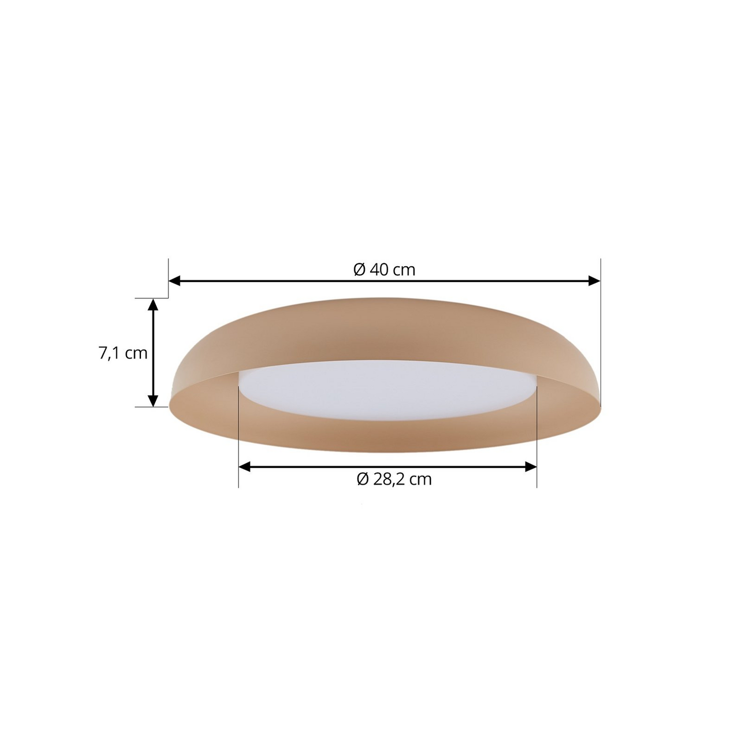 B-Ware Lindby Florie Led Deckenleuchte Deckenlampe Leuchte Lampe Deckenlicht Licht760