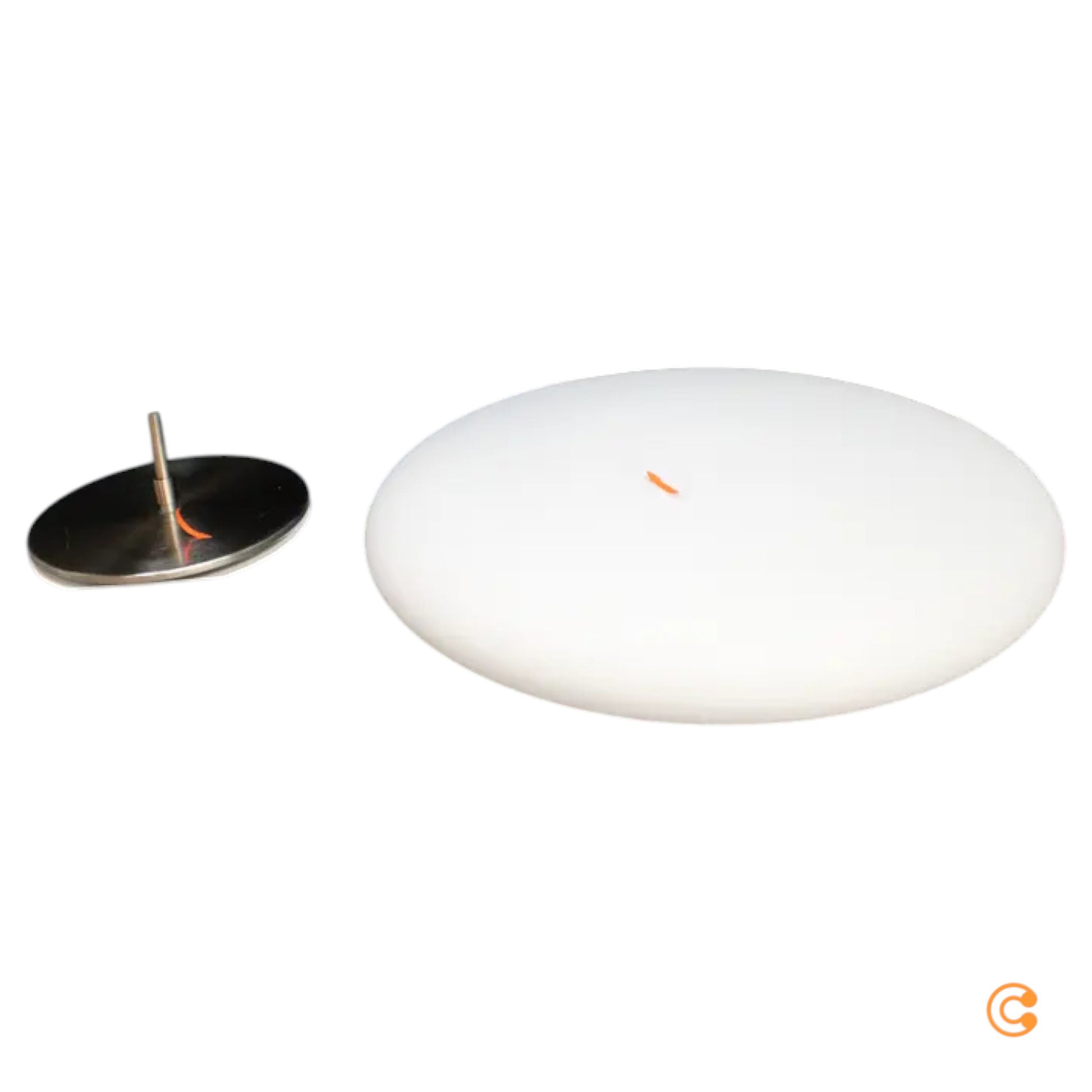 Lindby Deckenleuchte Deckenlampe LED Gunda Glas opalweiß dimmbar Wohnzimmer - 4251096559293