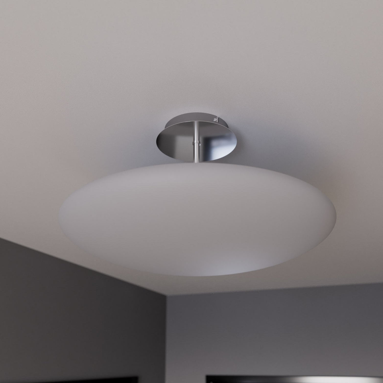 B-Ware Lindby Deckenleuchte Led Deckenlampe Gunda Glas 48 Cm Siehe Text/Foto - 4251096559293