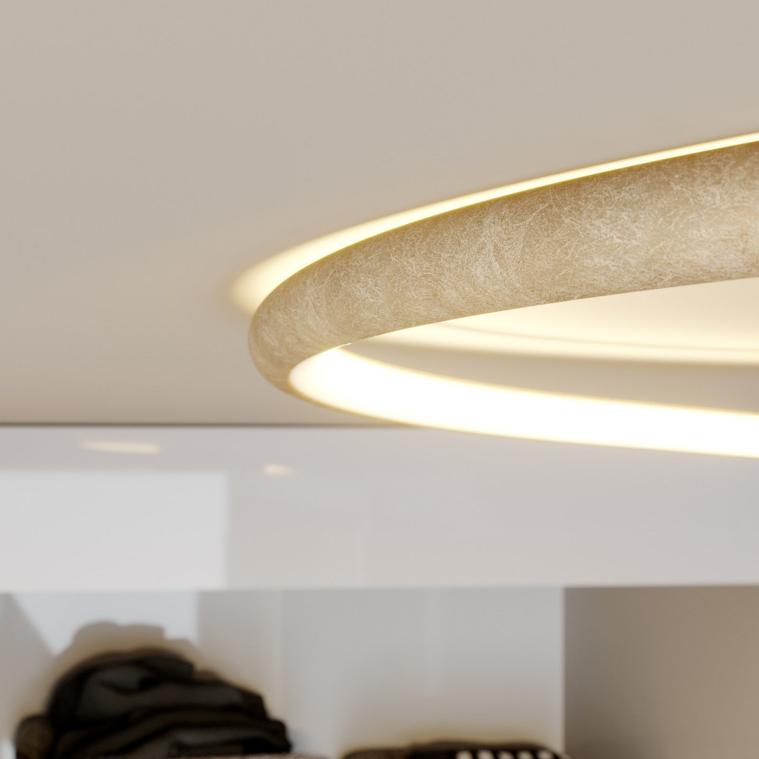 B-Ware Lindby Joline Led Deckenlampe Lampe Leuchte Decke Gold 45 Cm 16 W Siehe Text - 4251096564020