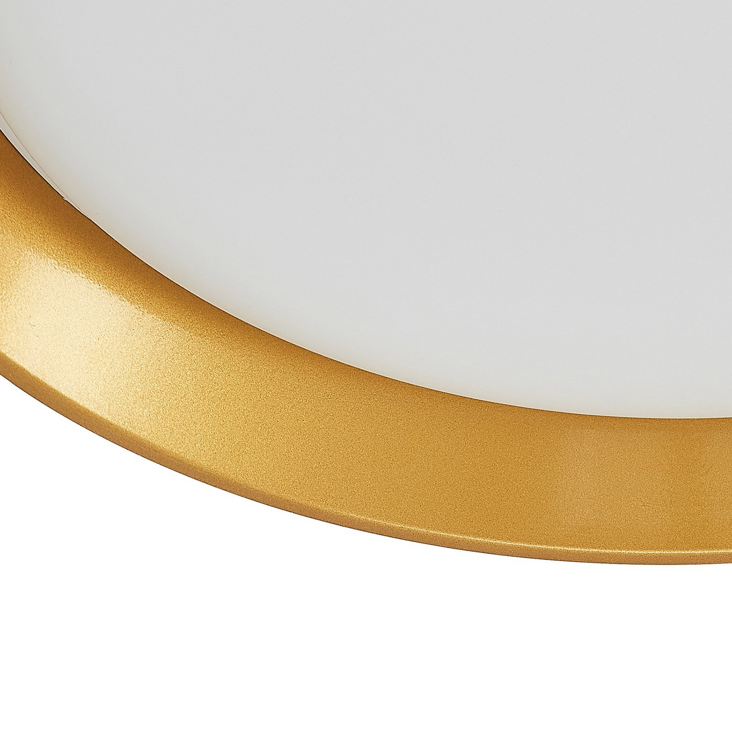 B-Ware Lindby Deckenleuchte Zimmerlampe Led Kambia Schwarz Gold Aluminium Acryl 55 Cm - 4251911702675
