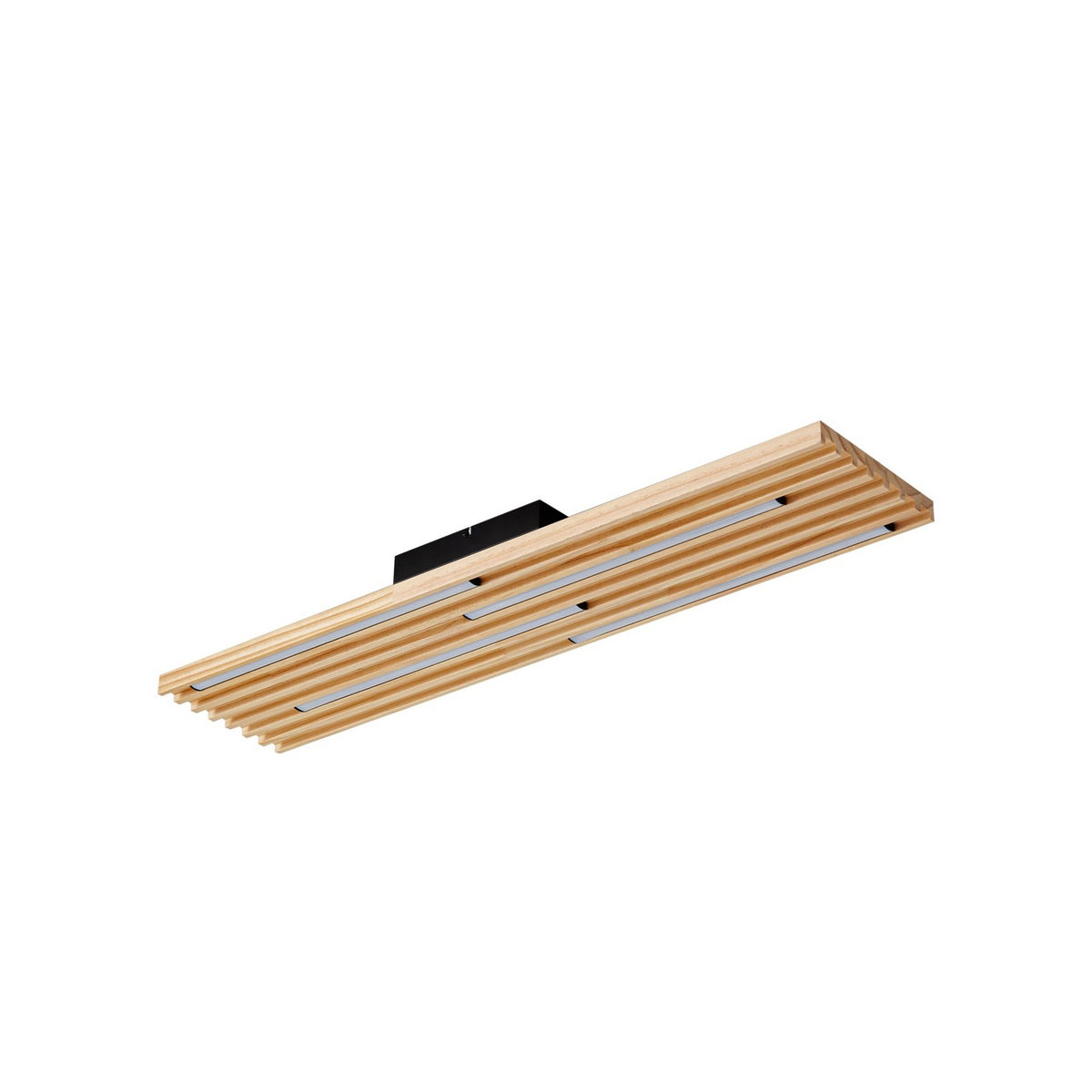 Lindby LED-Deckenleuchte Leuchte Madero LED Kiefernholz 90cm x 20cm Holz 3000 K - 4255830903328