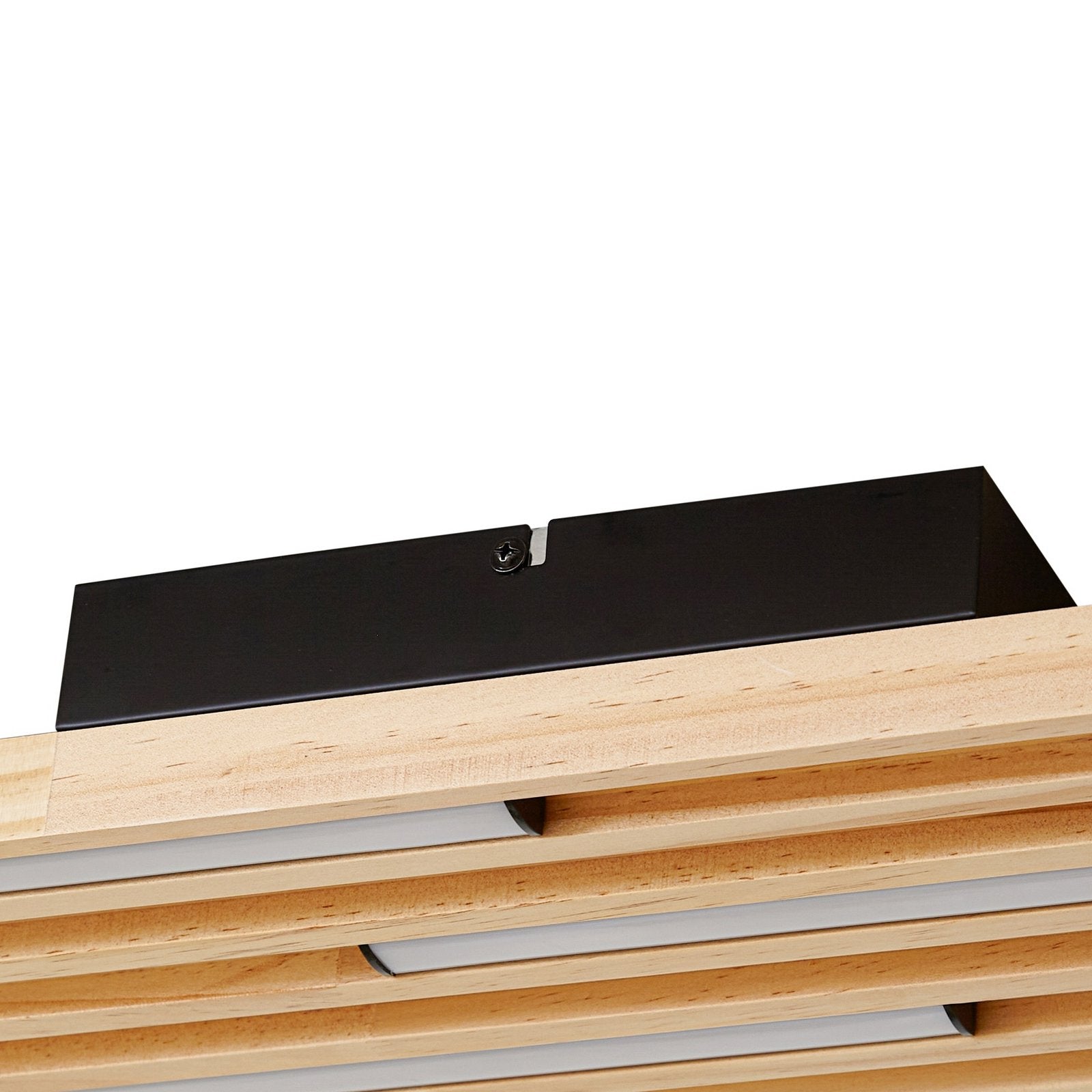 Lindby LED-Deckenleuchte Leuchte Madero LED Kiefernholz 90cm x 20cm Holz 3000 K - 4255830903328